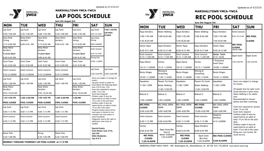 Marshalltown YMCAYWCA Building Better Communities